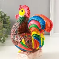 Копилка для денег &laquo;Петух&raquo;, гипс, 21.5&times;19&times;11 см