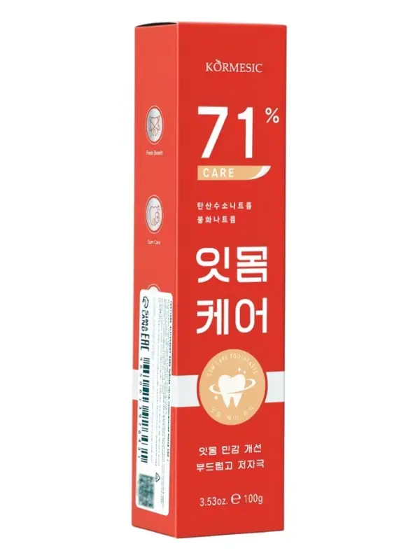 Зубная паста KORMESIC уход за деснами, 100 г