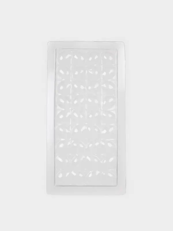 Форма для шоколада «Лепестки», пластик, 20.5×10×1 см, прозрачная