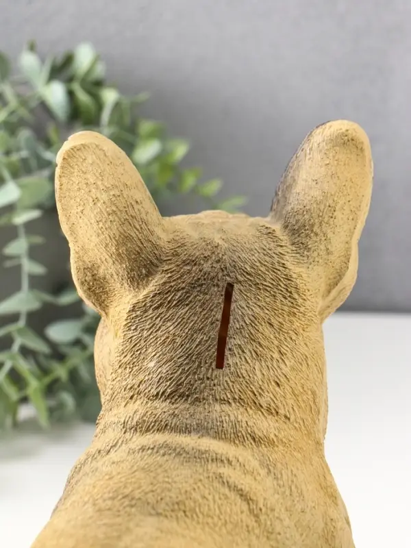 Копилка Копилка "Французский бульдог" 14х34х25 см, бежевый