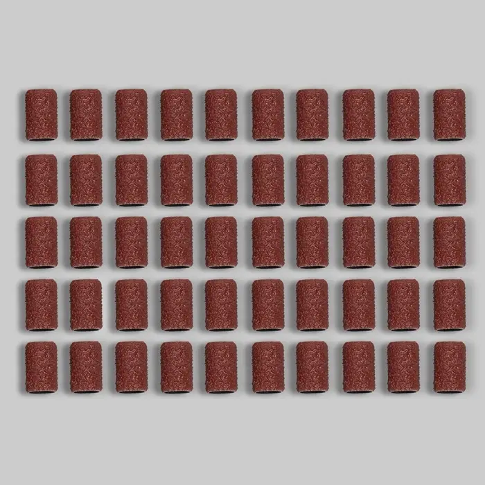 Насадки для педикюра, 50 шт., абразивность 80