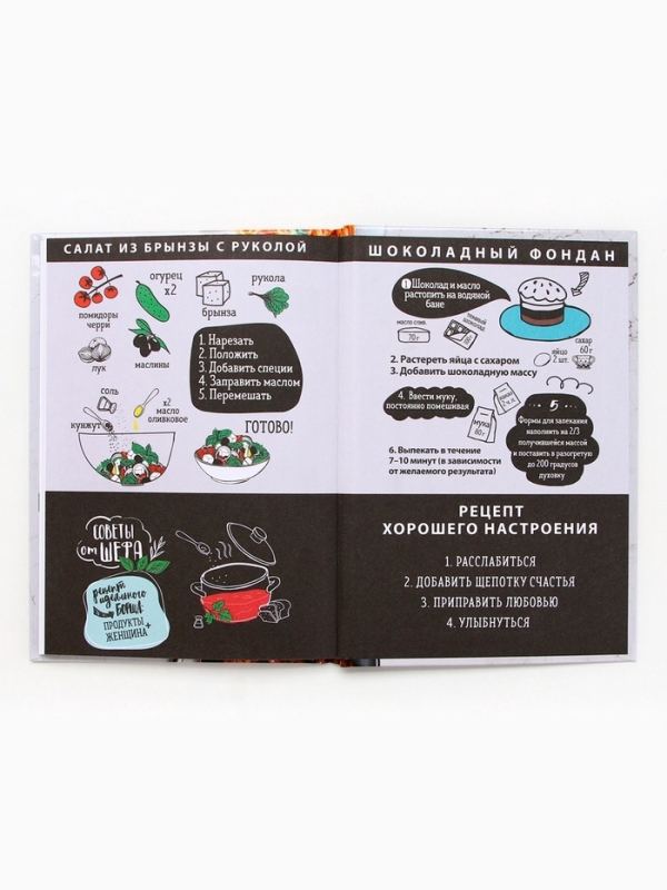 Книга для записи рецептов А5, 80 л. Твердый переплет «Моя книга рецептов» Книга для записи рецептов А5, 80 л. Твердый переплет «Моя книга рецептов»