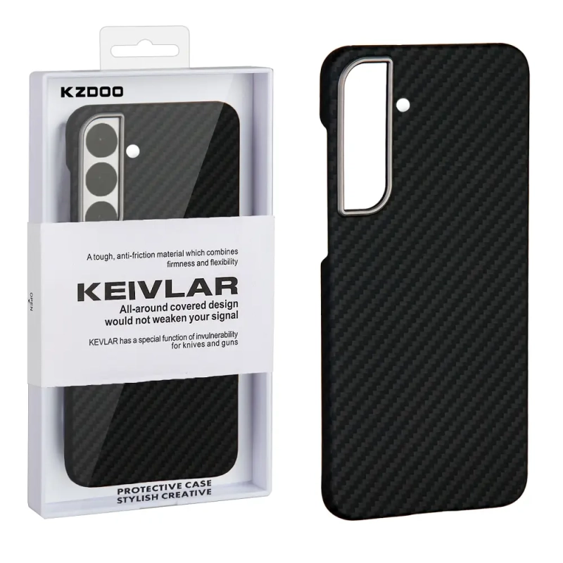 Чехол SAM S24 Plus Kevlar Black K-DOO