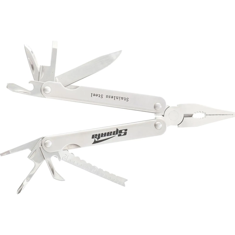 Мультитул трансформер Sparta 156 мм, 15 предметов, в чехле 17610