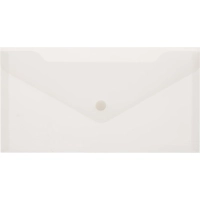 Папка-конверт на кнопке С6 224x119мм, 180мкм, Attache ассорти, 10шт.уп