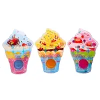 Водная игра с колечками «Мороженое», цвета МИКС