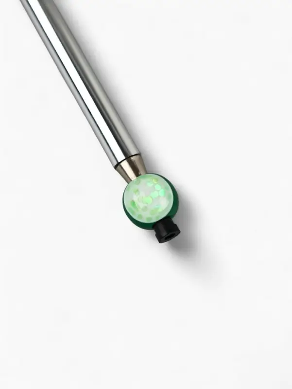 Ручка с пером, синяя паста, длина 25 см