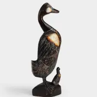 Сувенир &laquo;Утка с утёнком&raquo;, 52&times;9&times;17 см, дерево