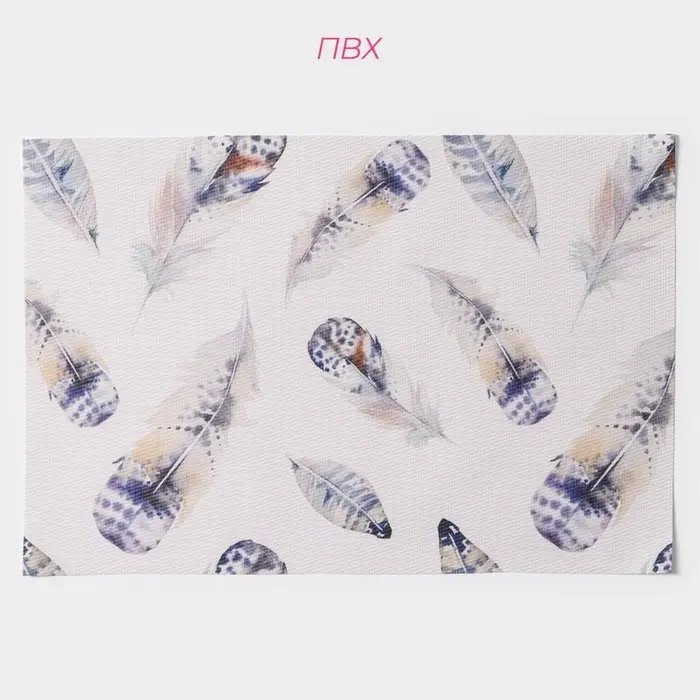 Салфетки сервировочные на стол Доляна &laquo;Легкость&raquo;, 4 шт., 30&times;45 см, белые