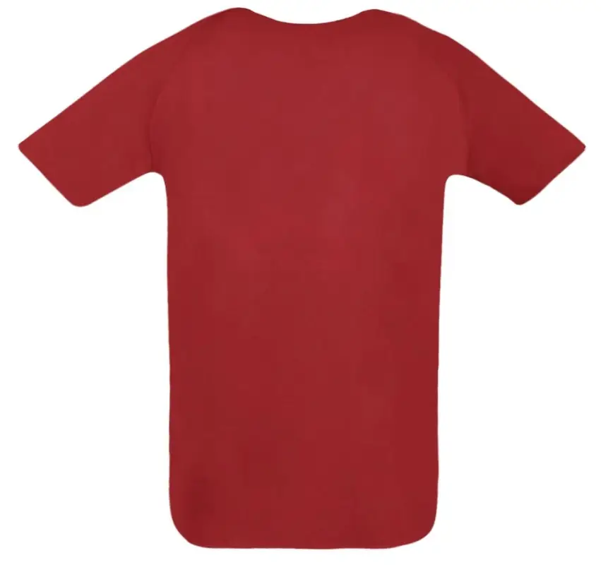 Футболка унисекс Sporty 140 красная, размер S