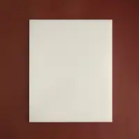 Плита для пробойников и работы с кожей, 24&times;19&times;0.5 см, белая