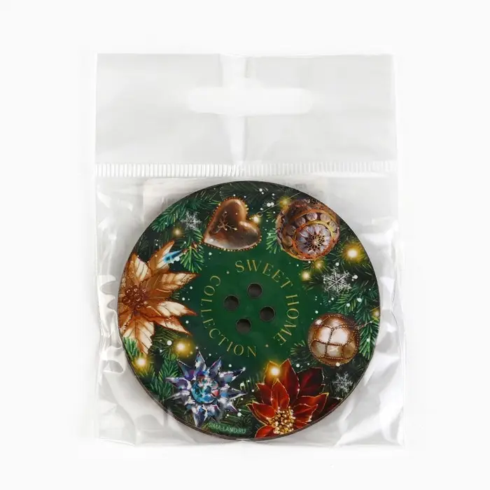 Подставка под благовония новогодняя Sweet Home, на Новый год, диаметр 6 см Подставка под благовония новогодняя Sweet Home, на Новый год, диаметр 6 см