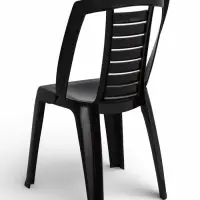 Стул садовый пластиковый Decorona DeRiviera, 49.5&times;50&times;88 см, цвет тёплый орех