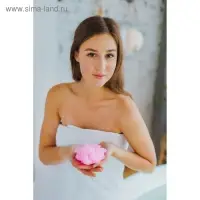 Мочалка для тела Доляна «Шар», 15 г, МИКС