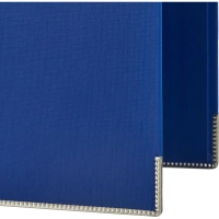 Папка-регистратор 75мм Attache, А4, синяя, ПБП2, метал. угол, карман.кор