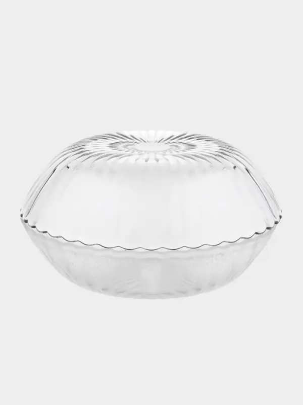 Тарелка глубокая &laquo;Магия&raquo;, 900 мл, d=19.5 см, стекло, прозрачная