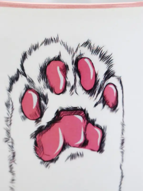 Кружка керамическая Дорого внимание &laquo;Лапка&raquo;, 450 мл