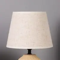 Лампа настольная RISALUX &laquo;Грани&raquo;, 40 Вт, Е27, бежевая, 20&times;20&times;31 см
