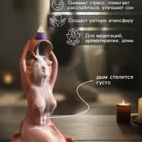 Подставка для благовоний TAKE IT EASY &laquo;Омовение Джии&raquo;, стелющийся дым, 18&times;13 см