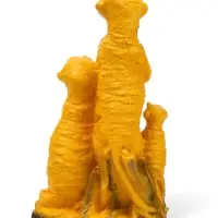 Садовая фигура из гипса &laquo;Сурикаты&raquo;, 36.5&times;14&times;22 см