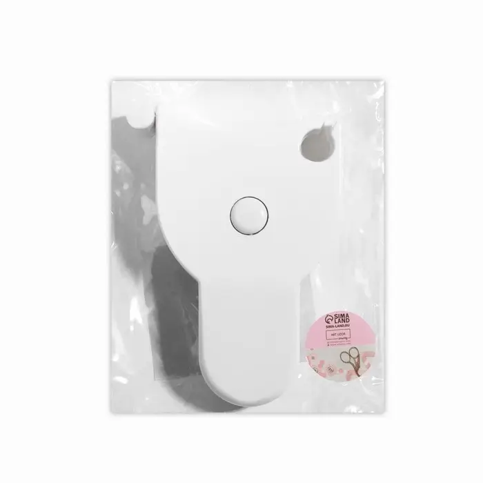 Рулетка для измерения объёмов тела портновская, 150 см (снаружи дюймы, внутри см), белая