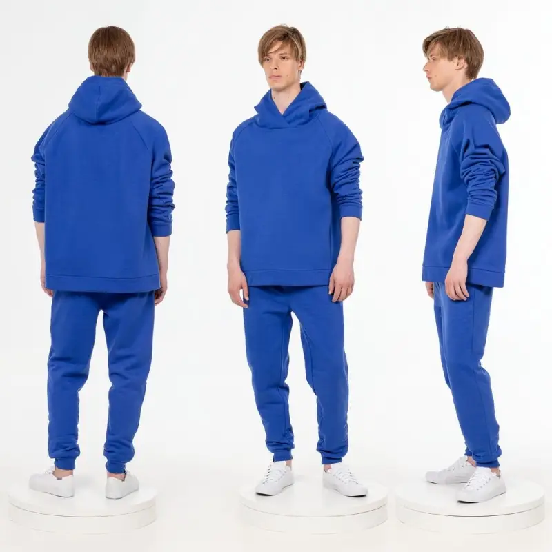 Худи унисекс H1, синее, размер XS/S Худи унисекс H1, синее, размер XS/S