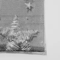 Набор подарочных мешочков 100шт.  "Звёзды", 10*12 см ( + - 1 см), цвет чёрный с серебром (3503568)