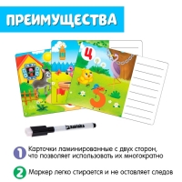 Развивающий набор «Найди букву», пиши-стирай