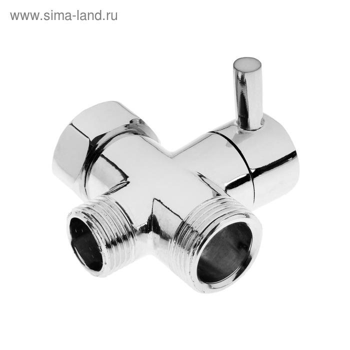 Дивертор ZEIN Z743, для смесителя, корпус цинк, цвет хром Дивертор ZEIN Z743, для смесителя, корпус цинк, цвет хром