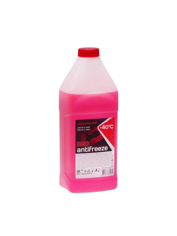 Антифриз Дзержинский, красный, - 40 &deg;C, 1 кг