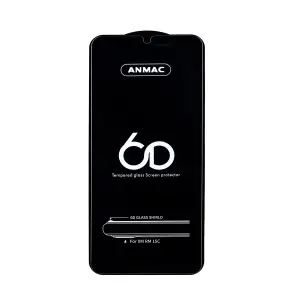Защитное стекло Xiaomi Redmi 15C Anmac 6D Black без упаковки Арт.1137583 (10 шт./уп.)