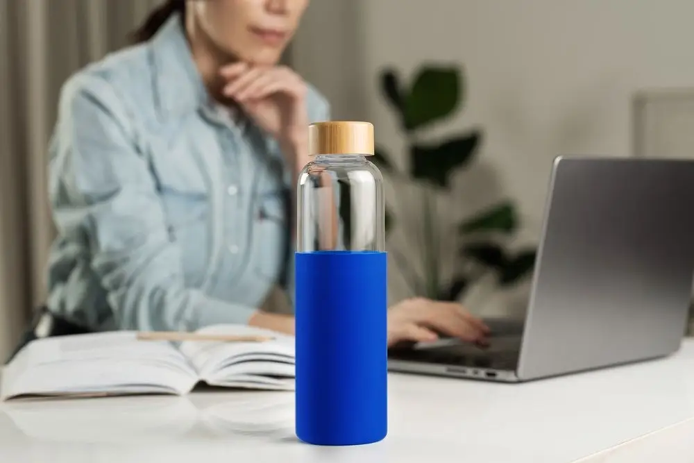 Бутылка для воды Onflow, синяя Бутылка для воды Onflow, синяя