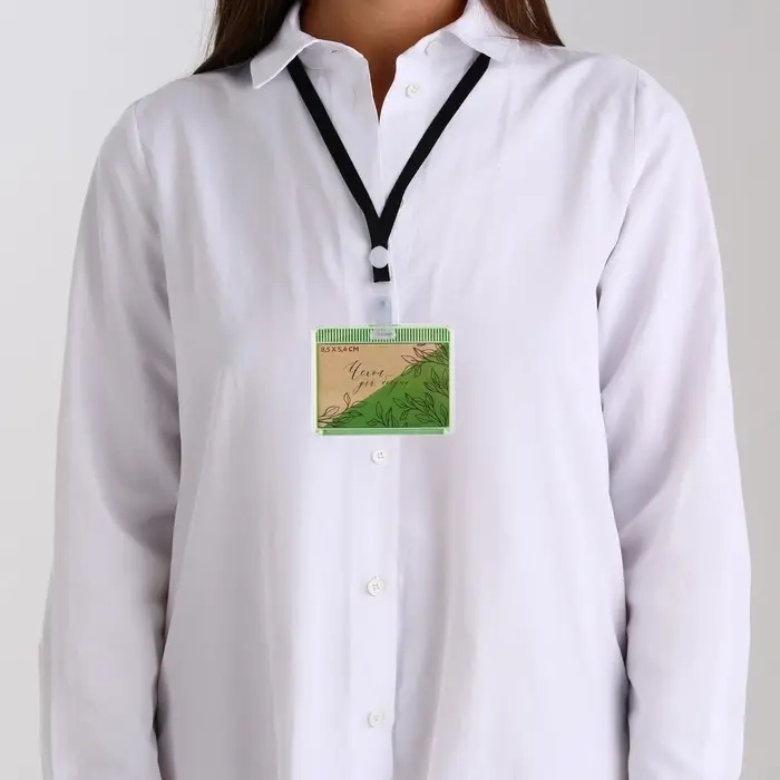 Чехол для бейджа «Листья», 9 х 7 см Чехол для бейджа «Листья», 9 х 7 см