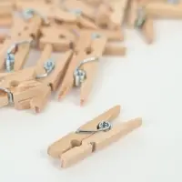 Прищепки для декора, набор 40 шт., 2.5&times;0.8 см