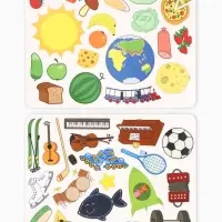 Большая книга с липучками &laquo;Мои первые липучки. Три кота&raquo;, А4, 100 липучек