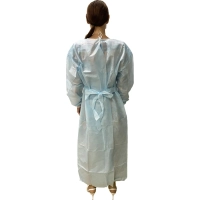 Халат хирург. стер, рук.манж, дл.140 см, р.50-52, пл.25, смс, 1шт