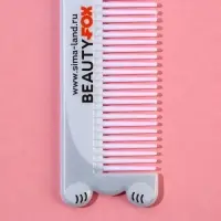 Расчёска-гребень фигурная «Енотик», BEAUTY FOX