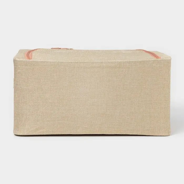 Кофр для хранения вещей Доляна &laquo;Моне&raquo;, 39&times;29&times;20 см, бежевый