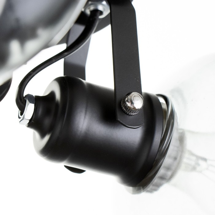 Люстра Люстра "Илария" 3xЕ27 40Вт черный 30х30х20 см BayerLux