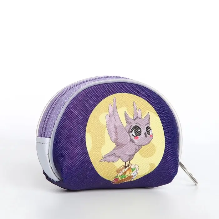 Кошелёк детский &laquo;Совы&raquo; Выбражулька, маленький, монетница, МИКС