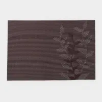 Салфетка сервировочная на стол Доляна &laquo;Росток&raquo;, 45&times;30 см, серая