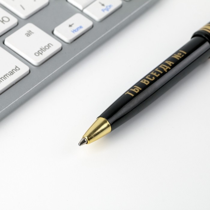 Ручка шариковая синяя паста 1.0 мм «Лучший из лучших» пластик, подарочная Ручка шариковая синяя паста 1.0 мм «Лучший из лучших» пластик, подарочная