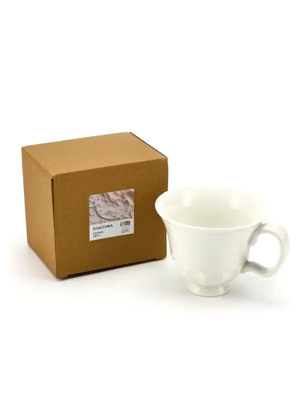 Кружка керамическая &laquo;Классика&raquo;, 300 мл, Dolce Ceramo