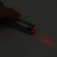 Лазерная указка &laquo;Мастер К&raquo;, с карабином, 2 LED, 7&times;1.5 см