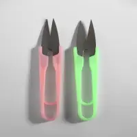 Ножницы для обрезки ниток, 10 см, эконом, МИКС