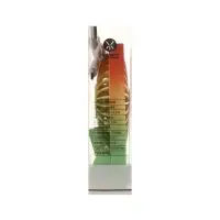 Вентилятор настольный YS2202B, портативный, осевой, 500 мАч, 3 режима, зелёно-оранжевый