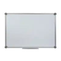 Доска магнитно-маркерная, Calligrata SLIM, 60&times;90 см, в алюминиевой рамке, с полочкой