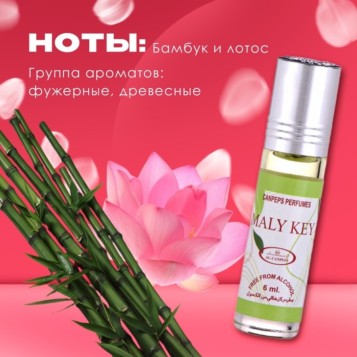Духи масляные женские Maly Key, 6 мл Духи масляные женские Maly Key, 6 мл