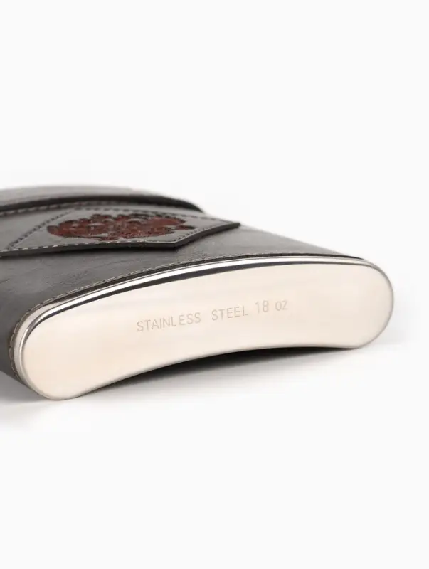 Фляжка &laquo;Герб&raquo;, нержавеющая сталь, 540 мл, 18 oz