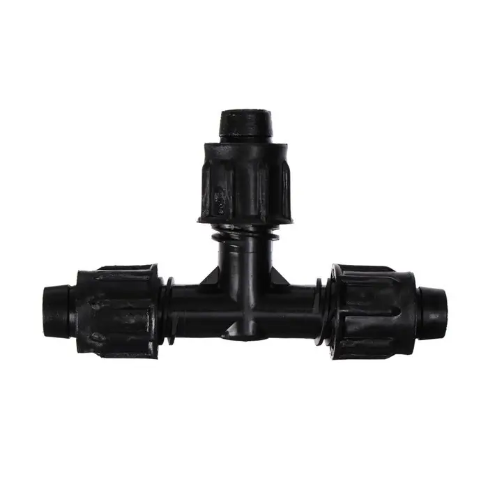 Фитинг тройник для капельной ленты, МИКС Фитинг тройник для капельной ленты, МИКС